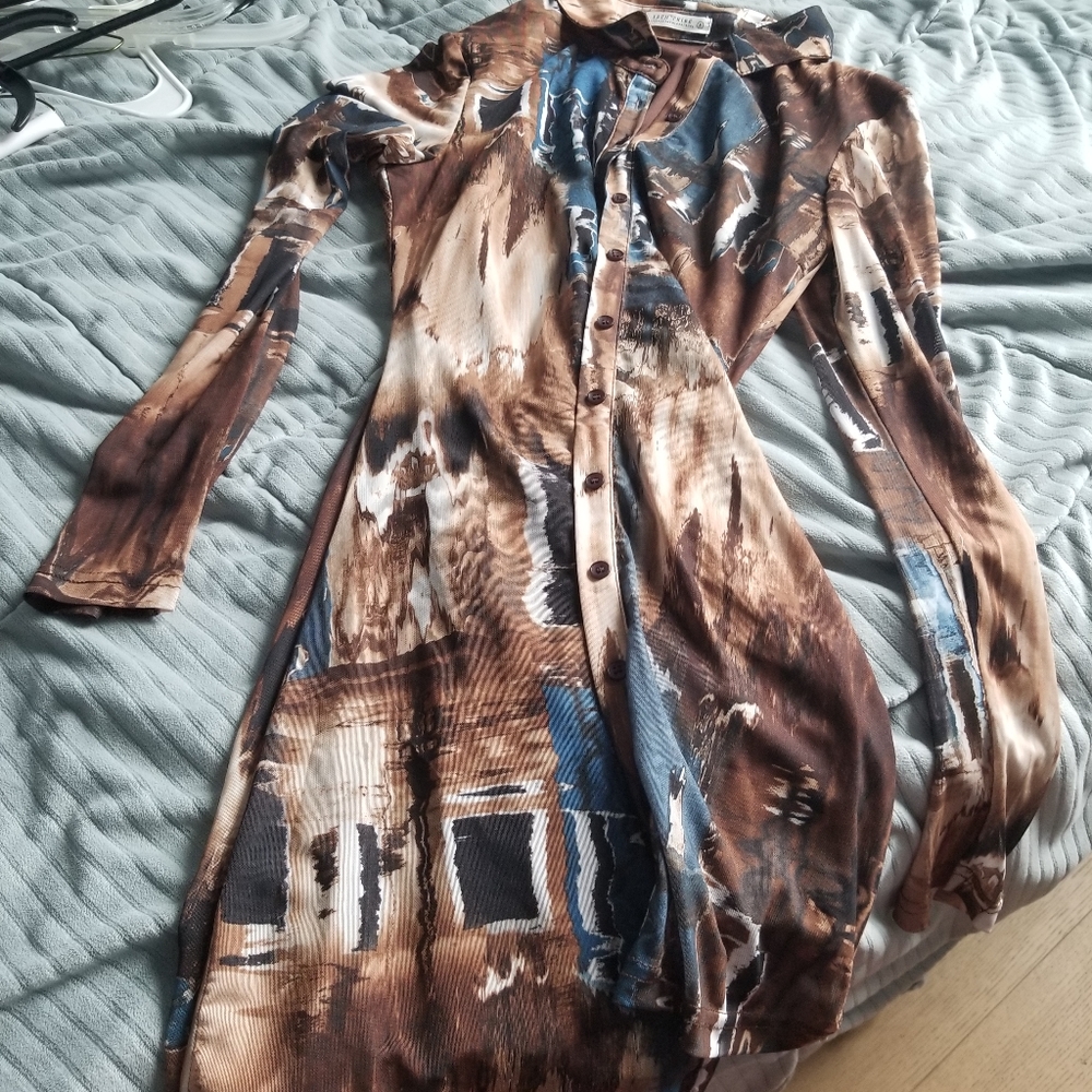 12th tribe patterned dress size S